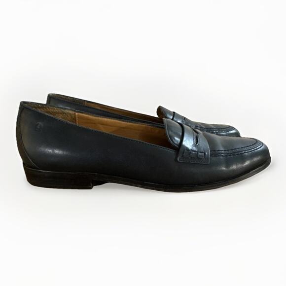 Vintage Women's Loafer Size 8.5 N Blue Etienne Aigner Leather Michele - Picture 1 of 8